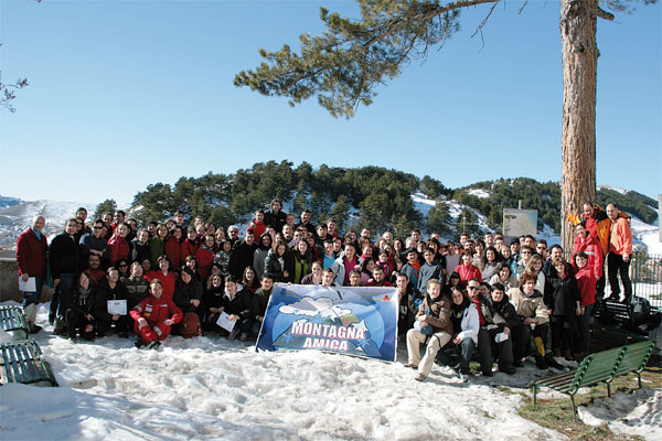 Campo Scuola invernale "Montagna Amica", 4-6 febbraio 2011, Castel del Monte, L'Aquila